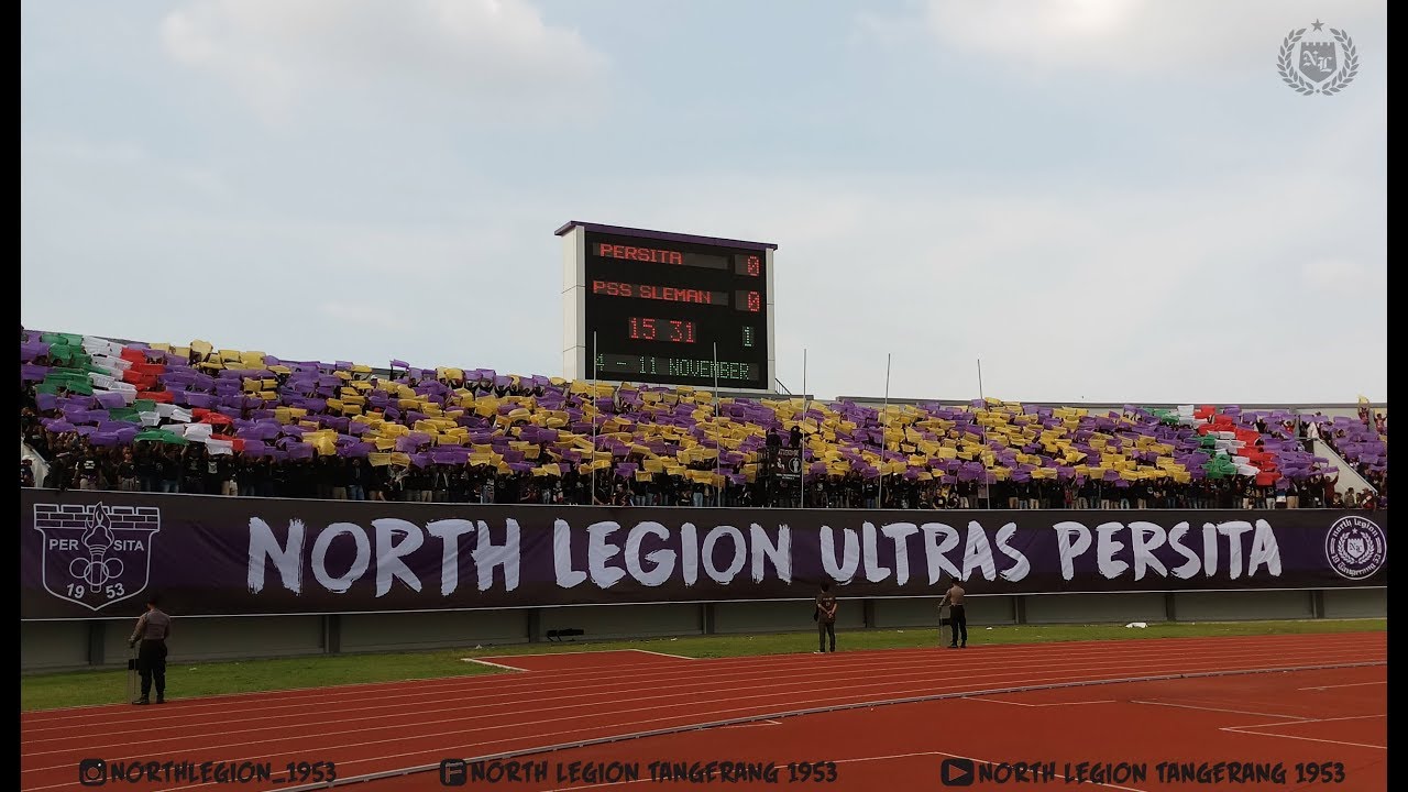 NORTH LEGION ACTION (PERSITA Tangerang vs PSS Sleman) Jumat, 26 oktober 2018