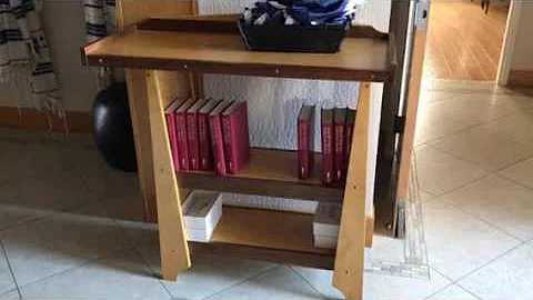 Gerald Arthur Wacknov's wood furniture at Peninsul...