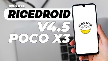 RiceDroid V4.5 Android 12L For POCO X3 | Best Rom For Gaming | Review + Install @TechBotYouTube