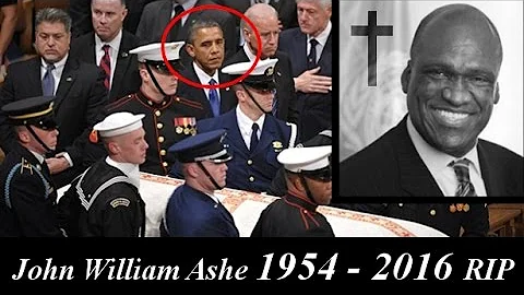 John William Ashe Dead at age 66 Funeral