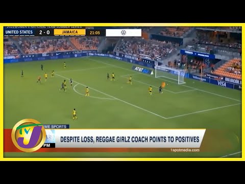 Reggae Girlz Lose 4-0 to USA | TVJ Sports