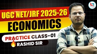 UGC NET/JRF 2025-26 | Economics Practice Class 01 | Rashid Sir | #economy #careerwill
