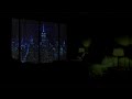 😴 Rain on Window in Dark Bedroom (No Ads) | Deep Sleep Rain Ambience
