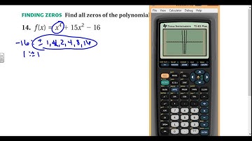 Algebra 2 Lesson 5-7- Apply the Fundamental Theorem of Algebra