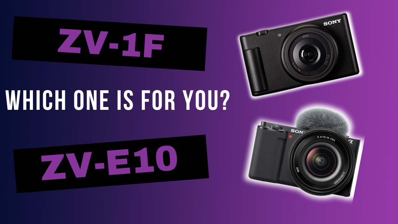 ⭐️ヴァイス PSA10 私達目線の今ガチ ユーチューバー ぴえヨン ファースト SONY ZV-E10 vs ZV-1F: Which Sony Camera is RIGHT for You? - YouTube