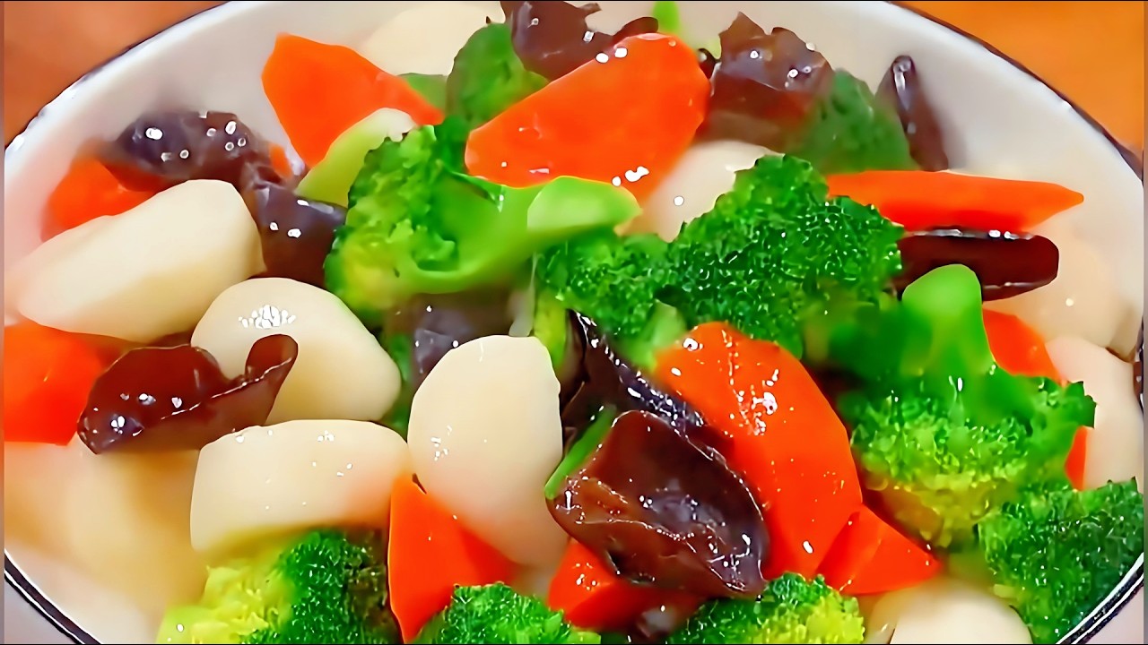 6種蔬菜素食食譜  比肉更美味，做法簡單快捷6 Best Vegetable recipes  tastes better than meat  Easy, quick and delicious