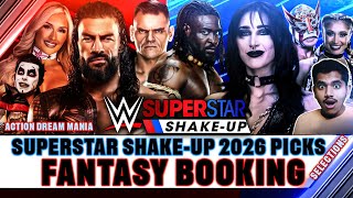WWE Superstar Shake-Up 2026 Predictions | My Fantasy Booking Picks | Action Dream Mania