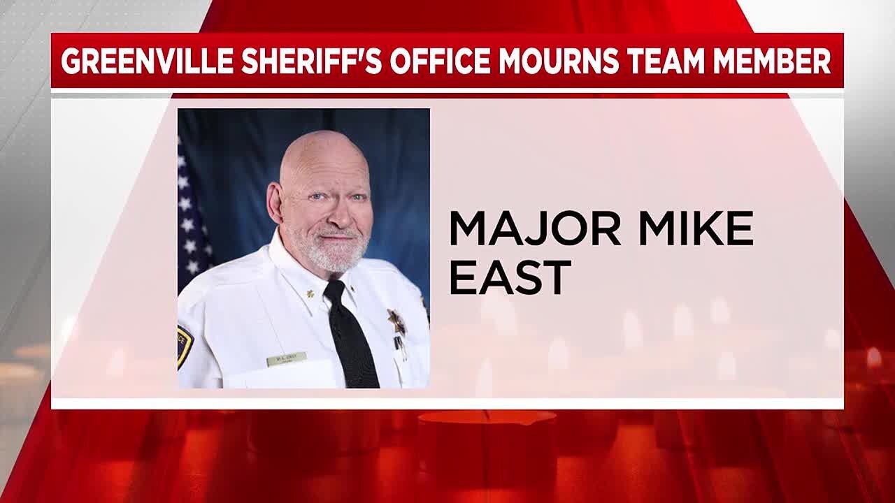 Greenville County Sheriff’s Office mourns passing of Major Mike East ...