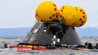 U.S. Navy and NASA Train for Artemis II Recovery Mission