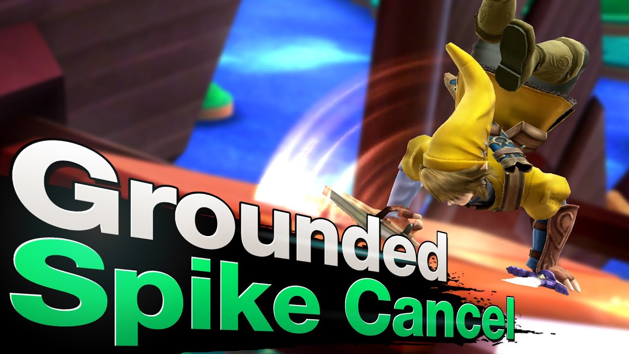 Smash 4 Wii U - Grounded Spike Cancel