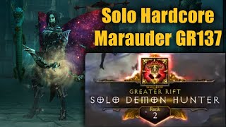 Warming up the DH - GR130 to 137 Multishot Solo Hardcore Season 26