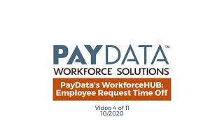 WorkforceHUB - Employee Request Time Off