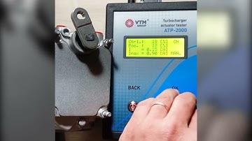 ATP-2000 Truck turbocharger actuator tester 24V | VTM Group