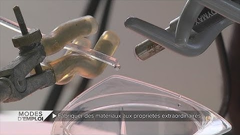Des matériaux innovants