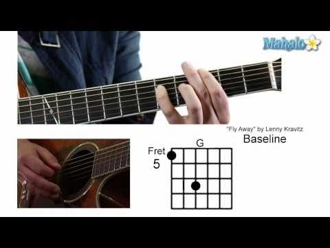 How to Play "Fly Away" by Lenny Kravitz on Guitar