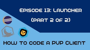 How to code a Minecraft PVP Client | Launcher (Part 13.2)
