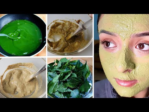 Remove Pimples & Acne Scars with Neem Face Wash, Scrub and Mask and Gel Cream