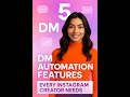 5 Features You Should Look For in Instagram DM Automation Tools - Comparing all IG DM tools.