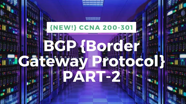 BGP GNS3 Lab Single Homed and Multi-Homed: Part 2 | CCNA 200-301 English | Network Journey