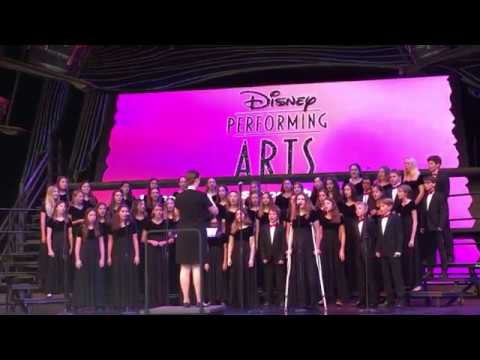 Seasons of Love - Nerea Cabana Solo at Disney with Lincoln Middle School Choir