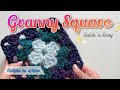  quick  easy granny square crochet tutorial