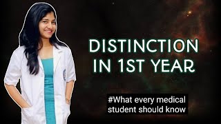 How to get a Distinction in 1st year medical exams? | MBBS Students study strategy | Prashi Kaveri