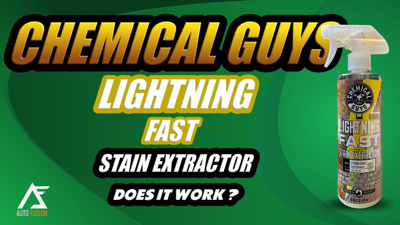 Chemical Guys  Lightning Fast Carpet & Upholstery Stain Extractor