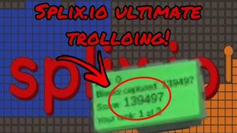 130 000 Vs 100 Mass In Splix.io! World record