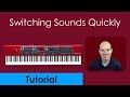 Nord Stage 3 | The Secret to Switching Programs/Patches/Sounds Quickly (Song Parts)