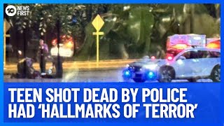 Western Australian Teen Shot By Police Had 'Hallmarks Of Terror' | 10 News First