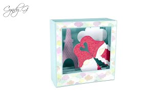 Love Gnomes Box Card SVG Assembly Tutorial