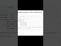 Find smallest & largest number in a list in Python #shorts #youtubeshorts #python #pythonprogramming
