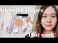 amazing glossier dupes!