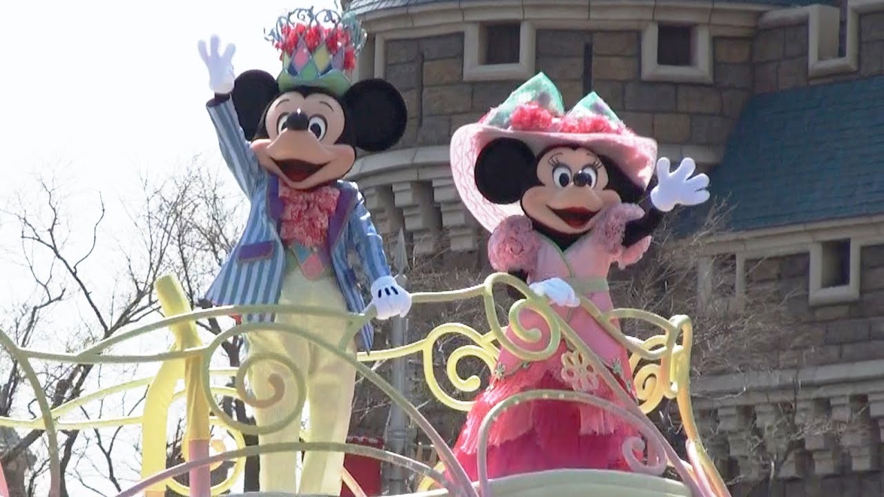 再開初日1回目 Tdl ディズニー イースターワンダーランド 11 04 15 1回目公演 Youtube