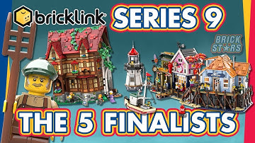 Lego Bricklink Serie 9: De 5 finalisten