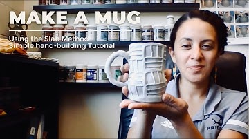 Simple Ceramics: Creating a Slab Built Mug (hand-built clay project)