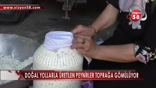 Doğal Yollarla Üreti̇len Peyni̇rler Toprağa Gömülüyor