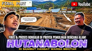 FINISHED! DAY 6 AT THE HUTANABOLON DISASTER RECOVERY PROJECT SITE, WARMLY WELCOMED BY LOCAL RESID...