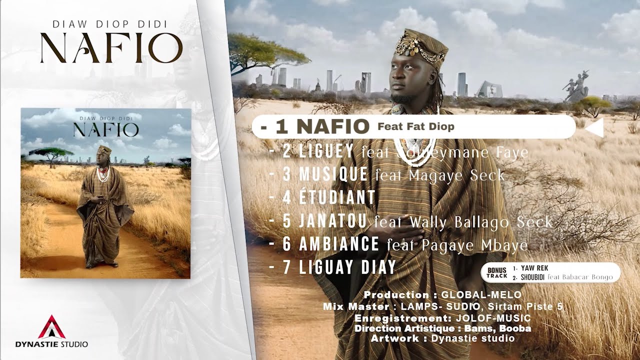 Watch Diaw Diop, Fat Diop - Nafio (Audio Officiel) Feat Fat Diop on YouTube Watch Diaw Diop, Fat Diop - Nafio (Audio Officiel) Feat Fat Diop on YouTube