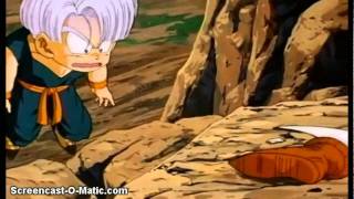 DBZ Kid Trunks thinks he killed Piccolo