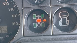 Pajero 4x4 light blinking  understanding the codes and troubleshoot