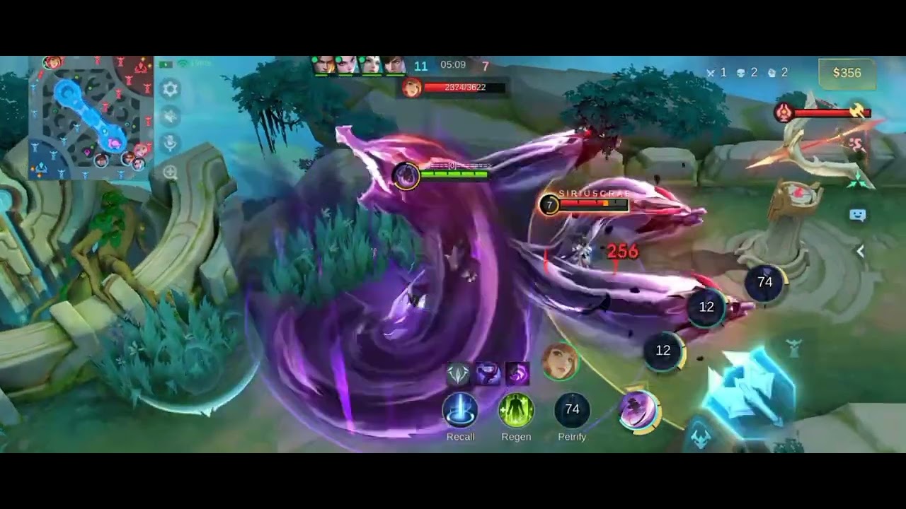 Yuzong gameplay MLBB 👍👍✌️✌️