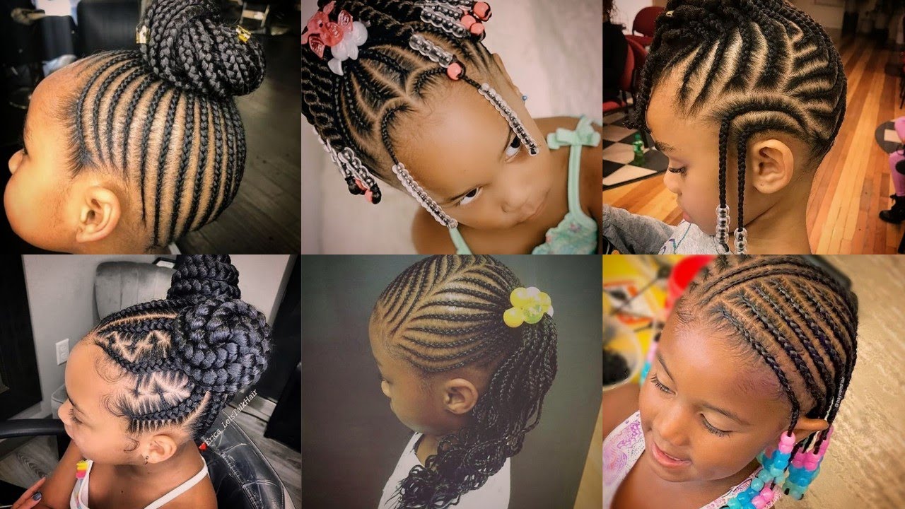 Black Girl Kids Hairstyles For Girls Long Hair Braided With Extensions  Black Girl Kids Hairstyles For Girls Long Hair Braided With Extensions