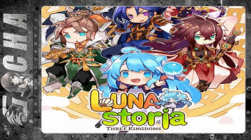 Luna Storia Three Kingdoms (EN) (Android) Gameplay #review #gacha #gachaid #lunastoriathreekingdoms