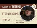 Второзаконие. Глава 29. Протоиерей Олег Стеняев. Толкование Библии. Толкование Ветхого Завета