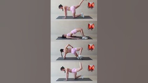 📌 Bodyweight Glute Workout 🍑