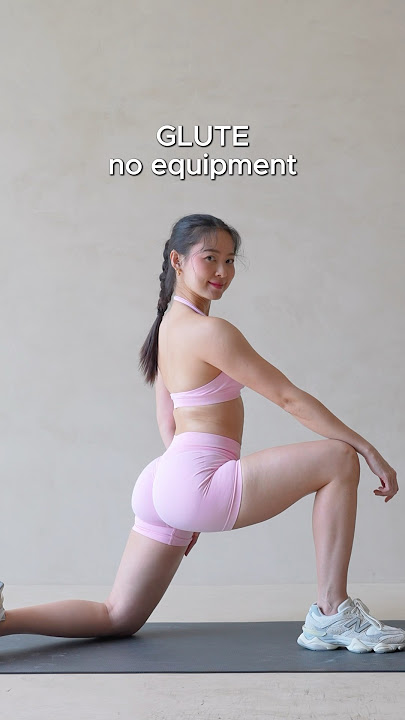 📌 Bodyweight Glute Workout 🍑
