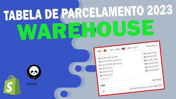 Como Instalar Tabela de Parcelamento no Warehouse - Shopify e Cartpanda (NOVA VERSÃO 2023)