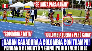 DABAN COMO GANADORA A COLOMBIA HACIENDO TRAMPA PERO PERUANA REMONTÓ Y GANÓ INCREÍBLEMENTE-SE LANZÓ!
