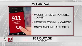 Possible 911 outage for some Frontier Communications customers in Woodruff